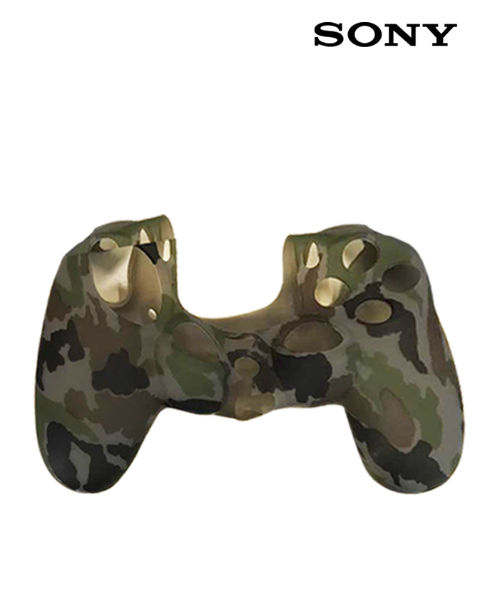 Silicone Cover for Playstation 4 Controller - Green Camo